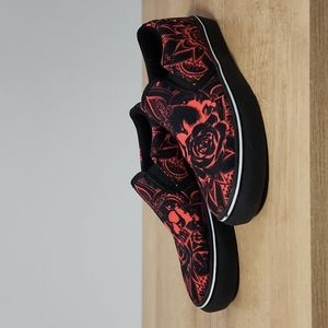 RAAD brand mandala rose shoes